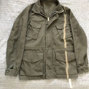 Epaulet men’s military style jacket